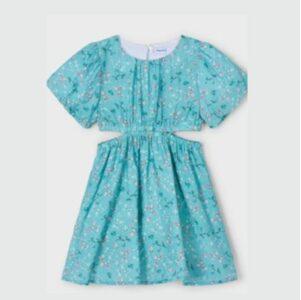 Vestido Mangas Abullonadas